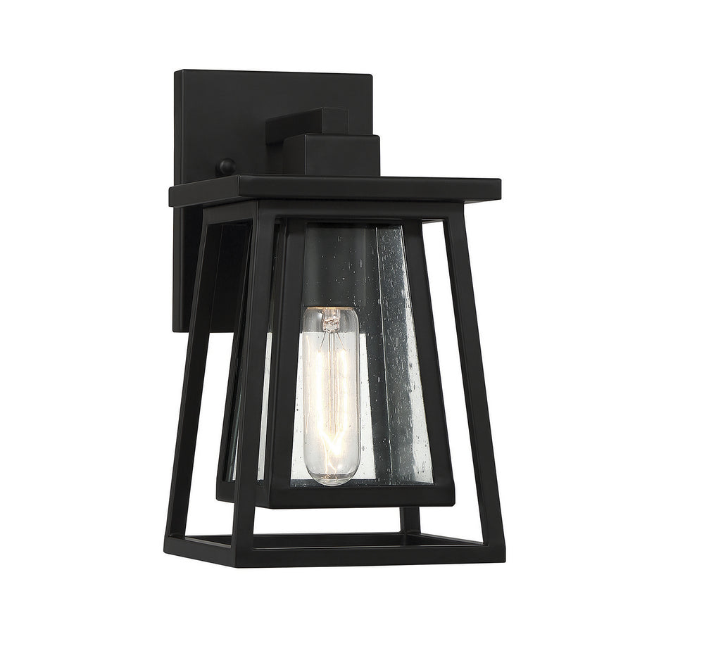 Savoy House Canada - One Light Outdoor Wall Lantern - Denver - Matte Black- Union Lighting Luminaires Decor