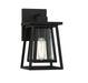 Savoy House Canada - One Light Outdoor Wall Lantern - Denver - Matte Black- Union Lighting Luminaires Decor