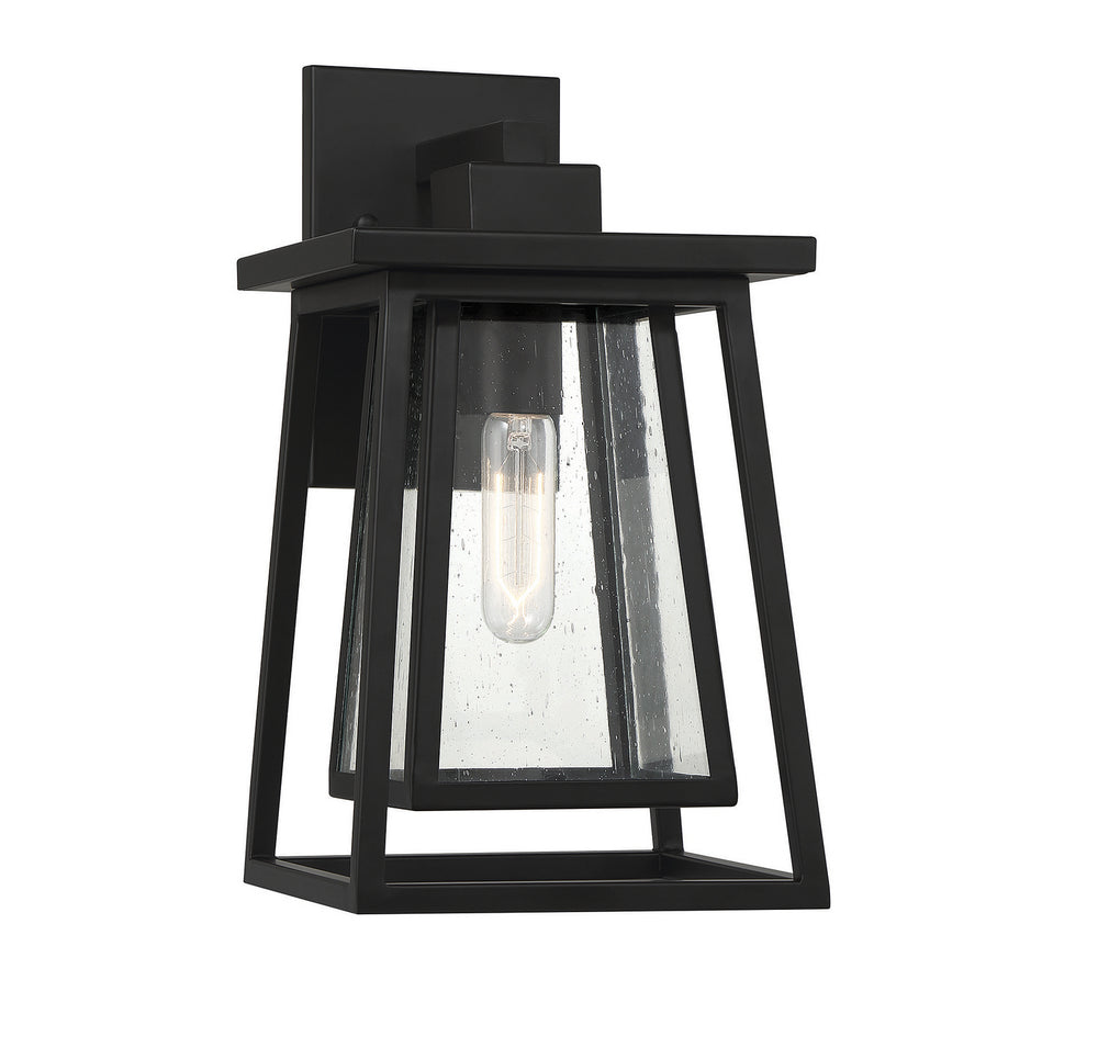 Savoy House Canada - One Light Outdoor Wall Lantern - Denver - Matte Black- Union Lighting Luminaires Decor