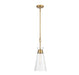 Savoy House - One Light Pendant - Lakewood - Warm Brass- Union Lighting Luminaires Decor