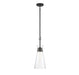 Savoy House - One Light Pendant - Lakewood - Matte Black- Union Lighting Luminaires Decor