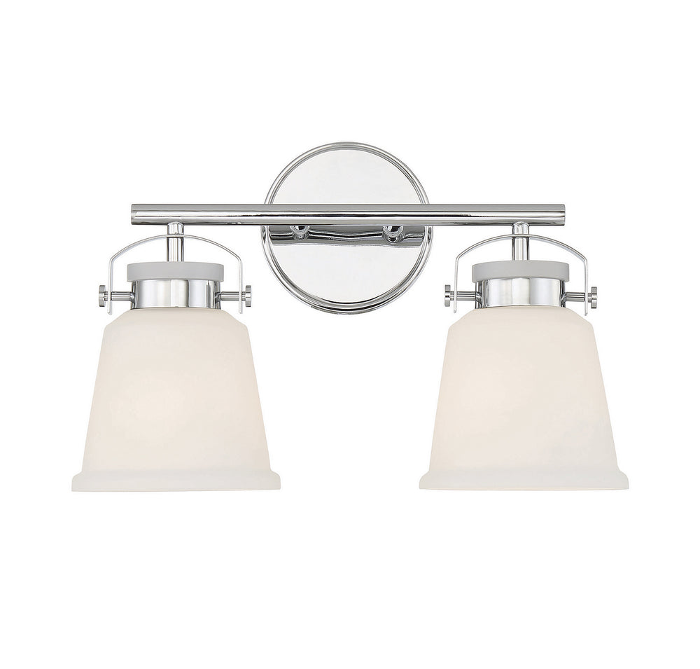 Savoy House - Two Light Bathroom Vanity - Kaden - Polished Chrome- Union Lighting Luminaires Decor