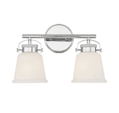 Savoy House - Two Light Bathroom Vanity - Kaden - Polished Chrome- Union Lighting Luminaires Decor