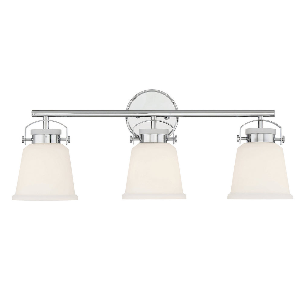 Savoy House - Three Light Bathroom Vanity - Kaden - Polished Chrome- Union Lighting Luminaires Decor