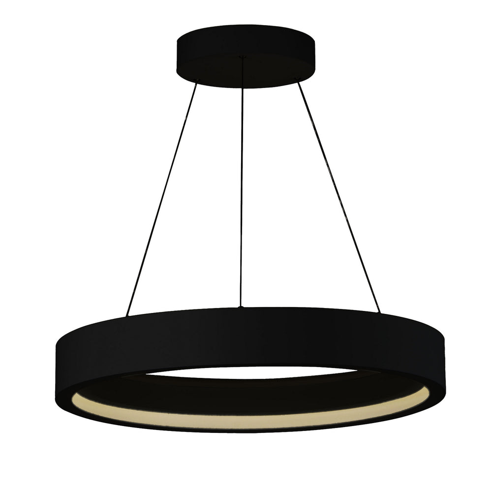 ET2 - LED Pendant - iCorona WiZ - Black- Union Lighting Luminaires Decor