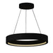 ET2 - LED Pendant - iCorona WiZ - Black- Union Lighting Luminaires Decor