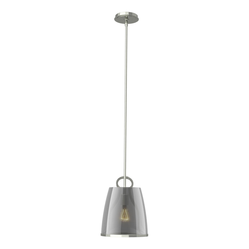 Hubbardton Forge - One Light Pendant - Caliper - Sterling- Union Lighting Luminaires Decor