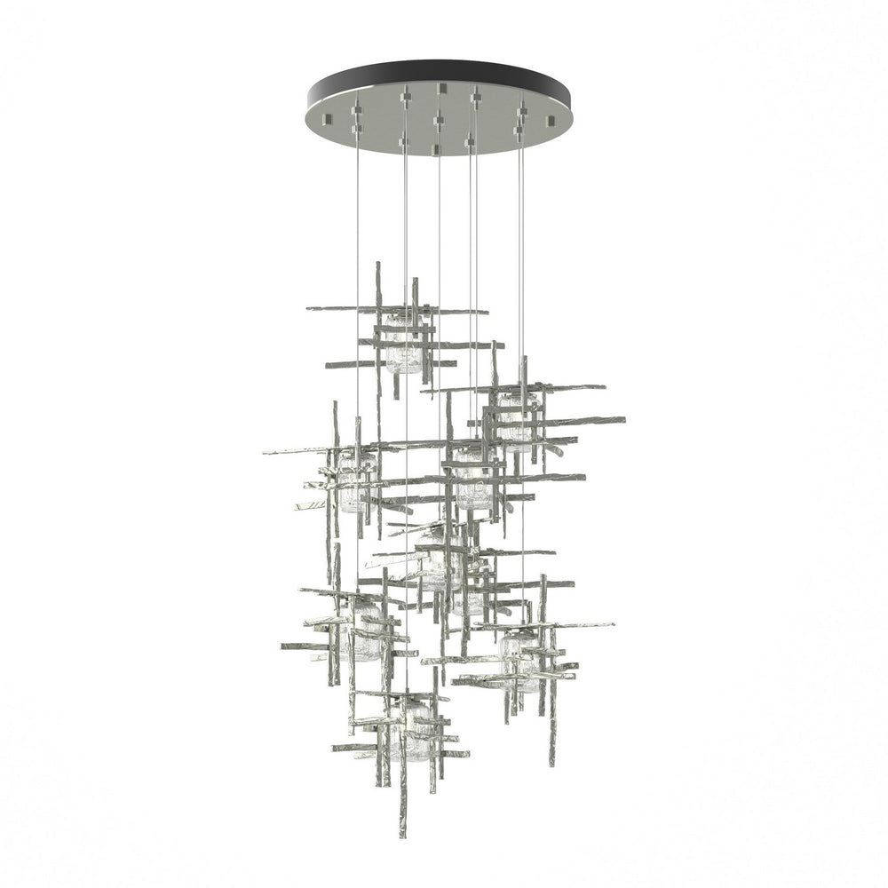 Hubbardton Forge - LED Pendant - Tura - Sterling- Union Lighting Luminaires Decor
