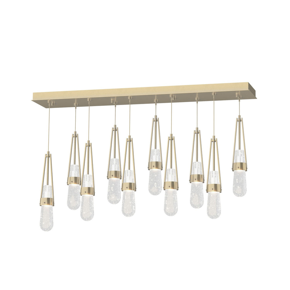 Hubbardton Forge - LED Pendant - Link - Modern Brass- Union Lighting Luminaires Decor