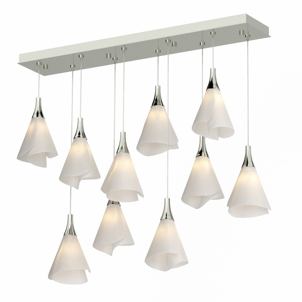 Hubbardton Forge - LED Pendant - Mobius - Sterling- Union Lighting Luminaires Decor