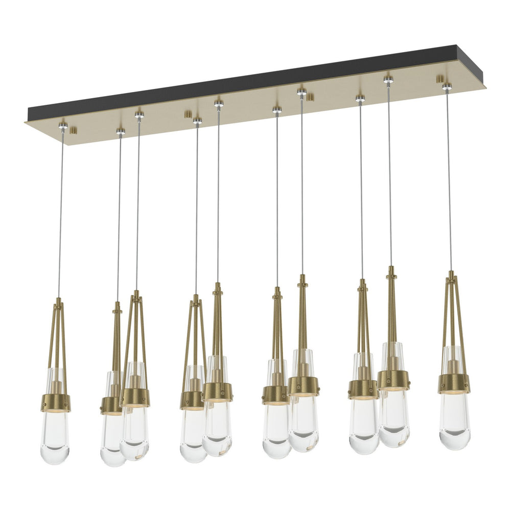 Hubbardton Forge - LED Pendant - Link - Modern Brass- Union Lighting Luminaires Decor