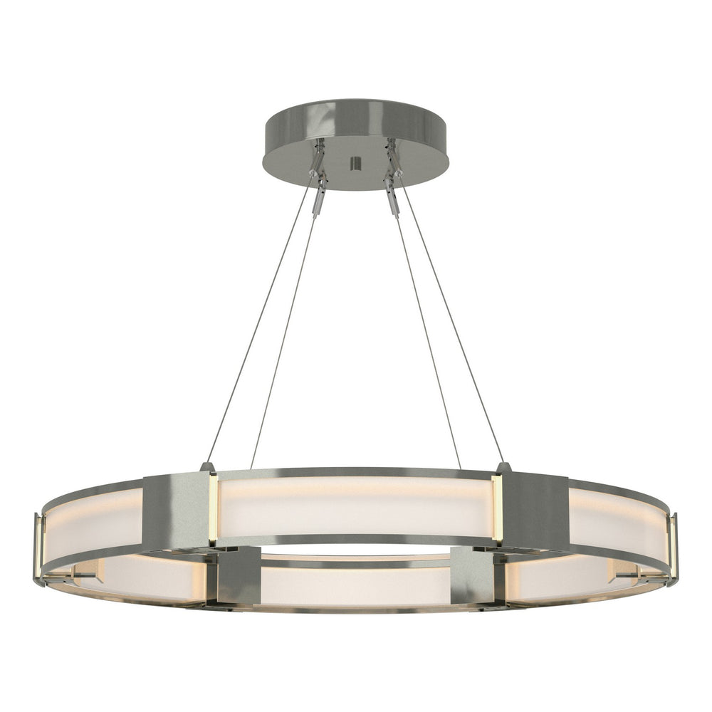 Hubbardton Forge - LED Pendant - Aura - Sterling- Union Lighting Luminaires Decor