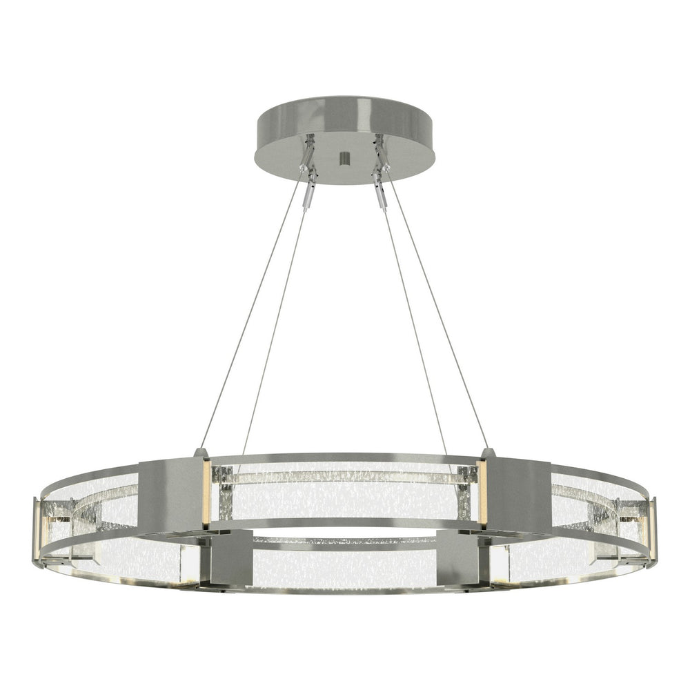 Hubbardton Forge - LED Pendant - Aura - Sterling- Union Lighting Luminaires Decor
