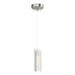Hubbardton Forge - One Light Mini Pendant - Exos Glass - Sterling- Union Lighting Luminaires Decor