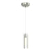 Hubbardton Forge - One Light Mini Pendant - Exos Glass - Sterling- Union Lighting Luminaires Decor