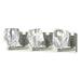 Hubbardton Forge - Three Light Bath Sconce - Gatsby - Sterling- Union Lighting Luminaires Decor