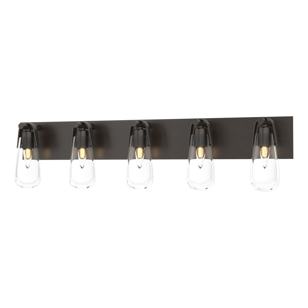 Hubbardton Forge - Five Light Bath Sconce - Eos - Oil Rubbed Bronze- Union Lighting Luminaires Decor