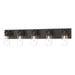 Hubbardton Forge - Five Light Bath Sconce - Eos - Oil Rubbed Bronze- Union Lighting Luminaires Decor