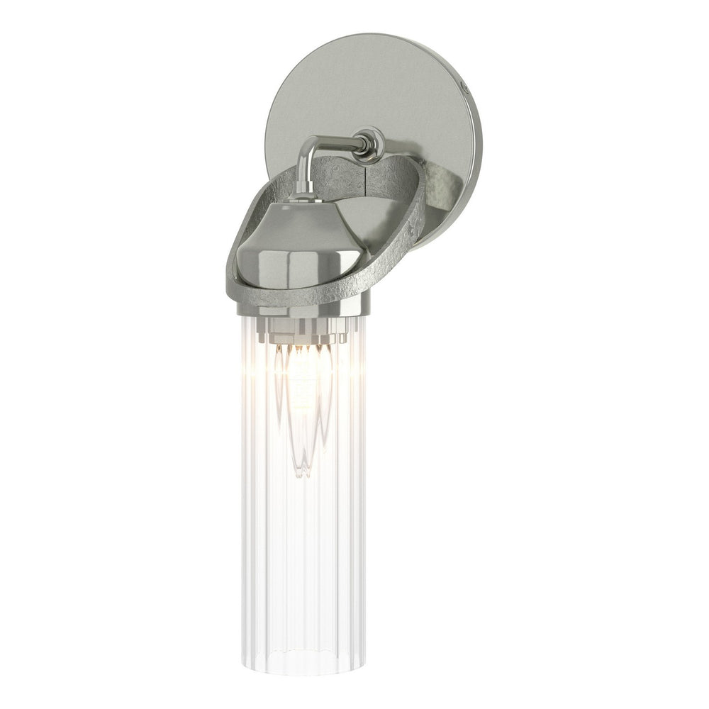 Hubbardton Forge - One Light Bath Sconce - Bow - Sterling- Union Lighting Luminaires Decor