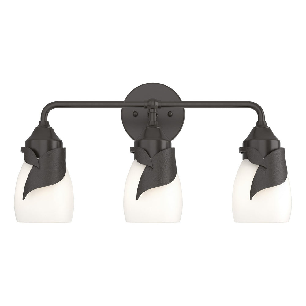 Hubbardton Forge - Three Light Bath Sconce - Lapas - Oil Rubbed Bronze- Union Lighting Luminaires Decor