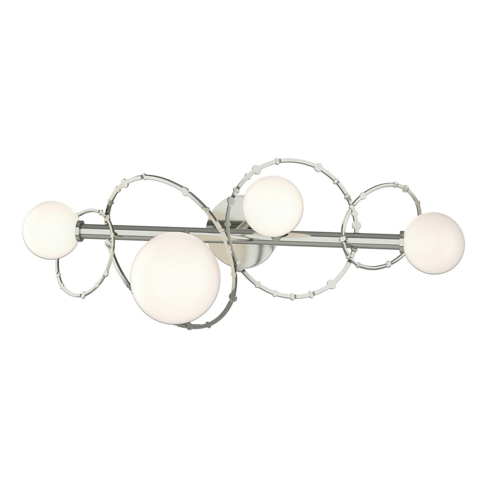 Hubbardton Forge - Four Light Bath Sconce - Olympus - Sterling- Union Lighting Luminaires Decor