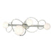 Hubbardton Forge - Four Light Bath Sconce - Olympus - Sterling- Union Lighting Luminaires Decor