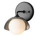 Hubbardton Forge - One Light Bath Sconce - Brooklyn - Black- Union Lighting Luminaires Decor