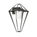 Hubbardton Forge - One Light Outdoor Wall Sconce - Stellar - Coastal Oil Rubbed Bronze- Union Lighting Luminaires Decor