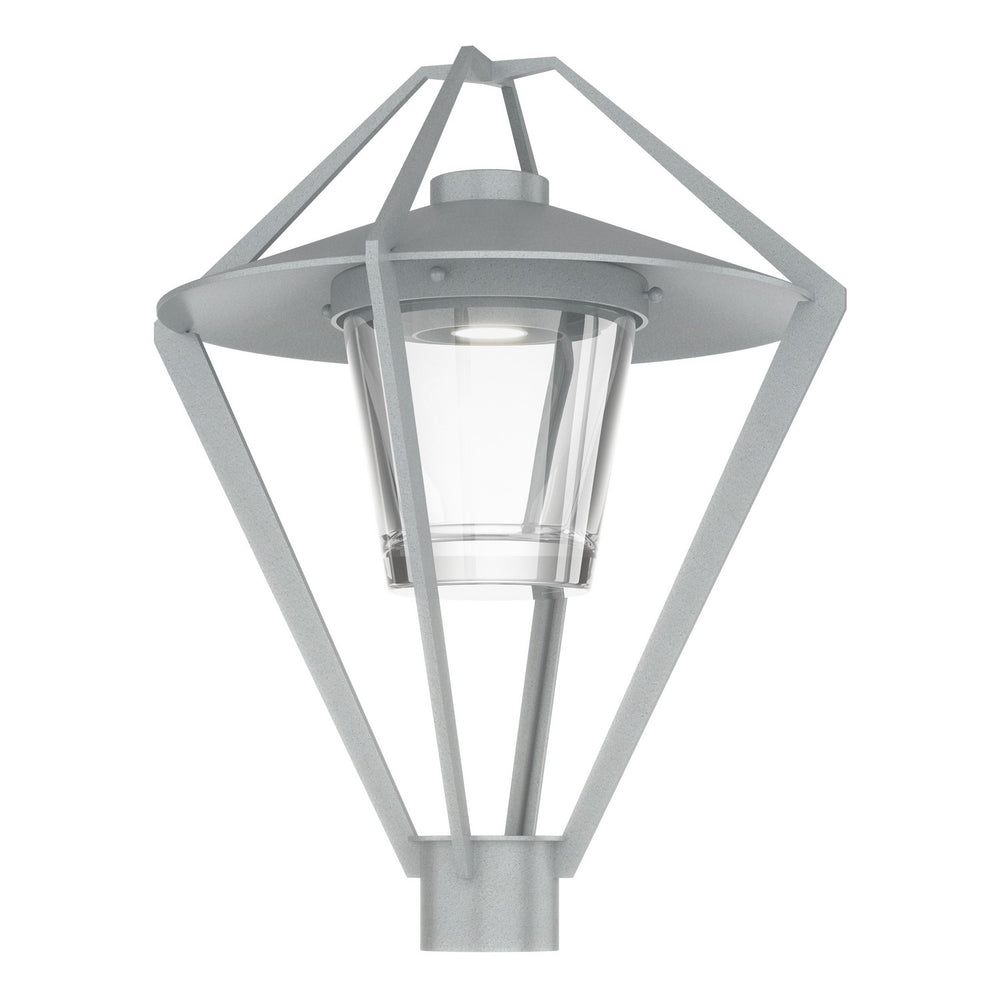 Hubbardton Forge - One Light Outdoor Post Mount - Stellar - Coastal Burnished Steel- Union Lighting Luminaires Decor