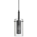 Dainolite Canada - One Light Pendant - Percy - Black- Union Lighting Luminaires Decor