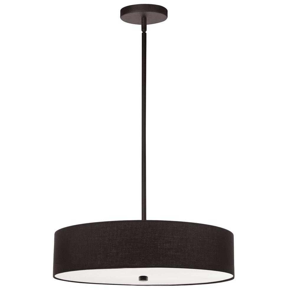 Dainolite Canada - Four Light Pendant - Everly - Black- Union Lighting Luminaires Decor
