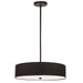 Dainolite Canada - Four Light Pendant - Everly - Black- Union Lighting Luminaires Decor
