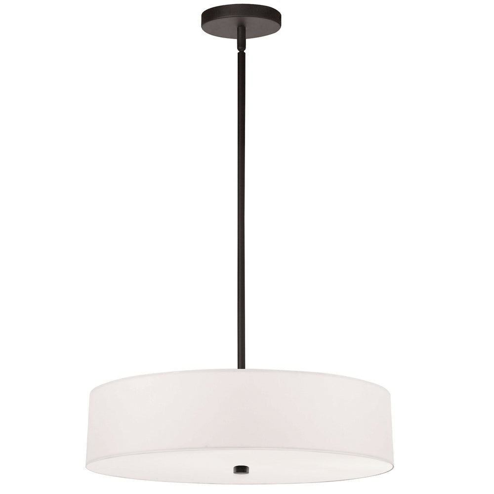 Dainolite Canada - Four Light Pendant - Everly - White- Union Lighting Luminaires Decor