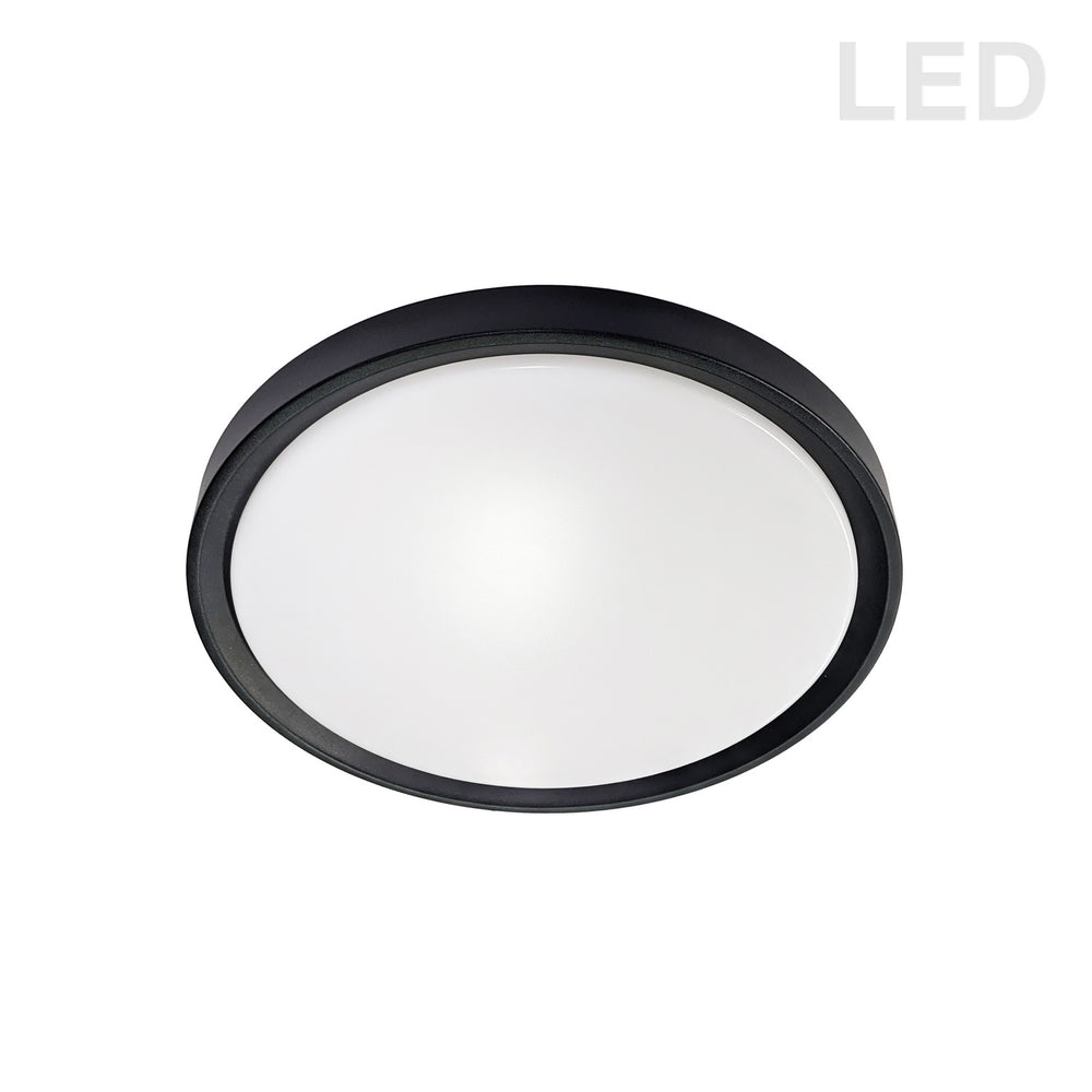 Dainolite Canada - LED Flush Mount - Frida - Black- Union Lighting Luminaires Decor