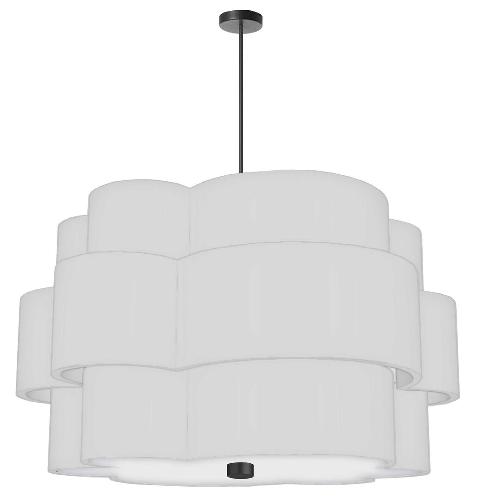 Dainolite Canada - Four Light Chandelier - Phlox - White- Union Lighting Luminaires Decor