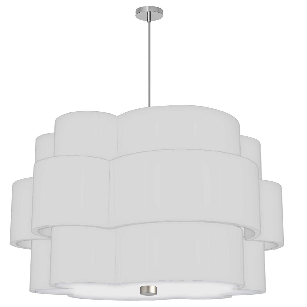 Dainolite Canada - Four Light Chandelier - Phlox - White- Union Lighting Luminaires Decor