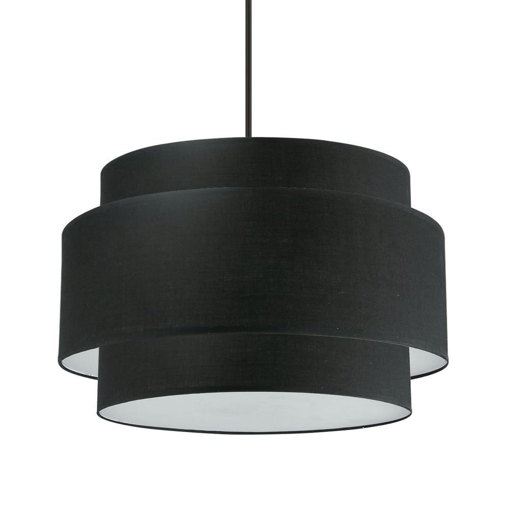 Dainolite Canada - Four Light Chandelier - Priya - Black- Union Lighting Luminaires Decor