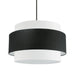 Dainolite Canada - Four Light Chandelier - Priya - Black- Union Lighting Luminaires Decor