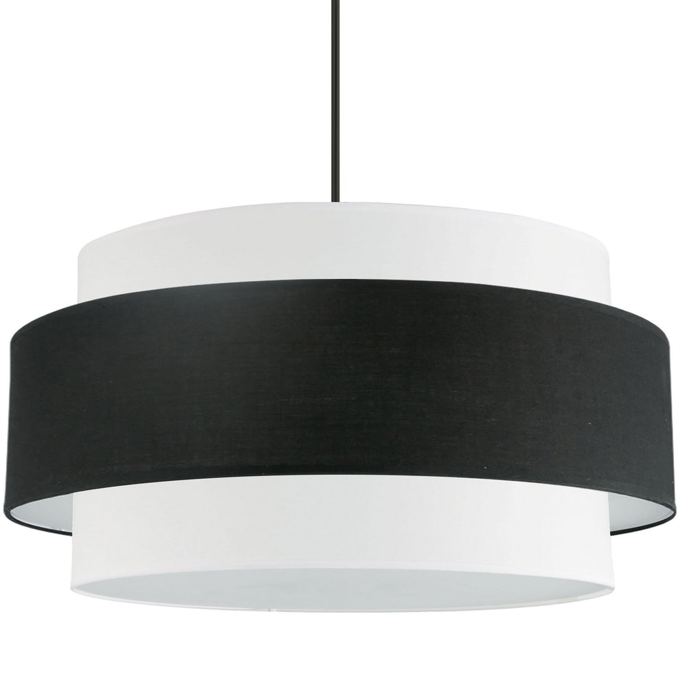Dainolite Canada - Four Light Chandelier - Priya - Black- Union Lighting Luminaires Decor