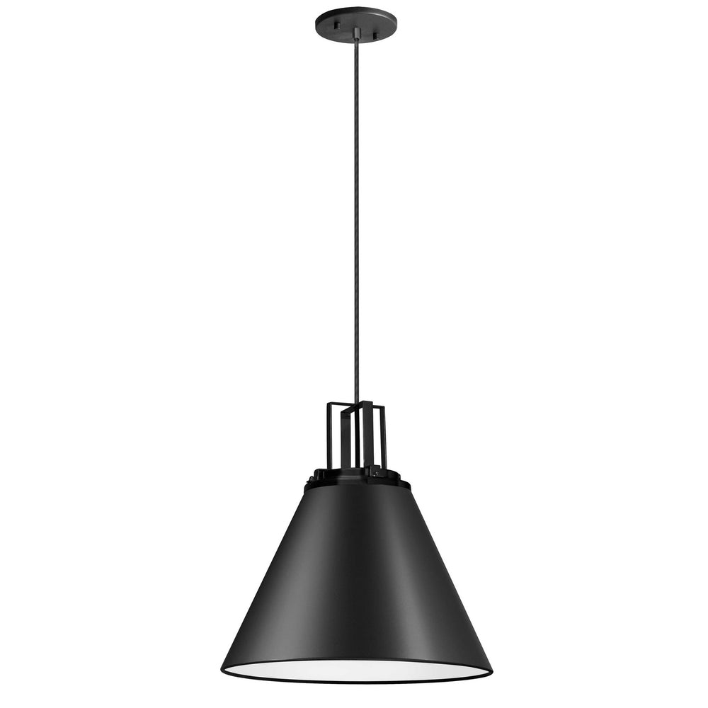 Dainolite Canada - One Light Pendant - Sonus - Black- Union Lighting Luminaires Decor