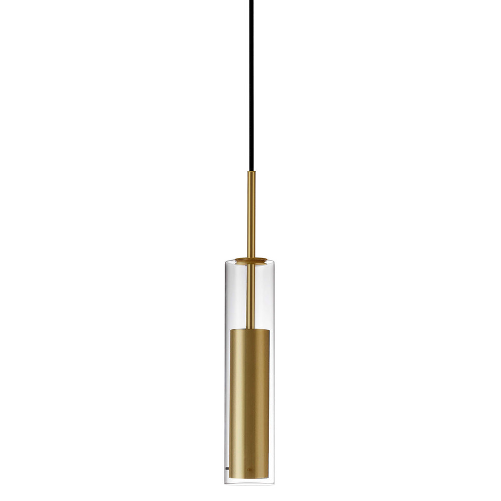 Dainolite Canada - LED Pendant - Luna - Aged Brass- Union Lighting Luminaires Decor