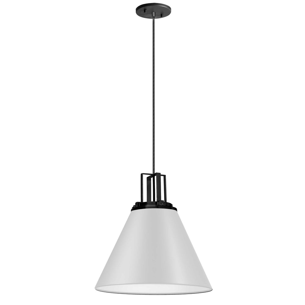 Dainolite Canada - One Light Pendant - Sonus - White- Union Lighting Luminaires Decor