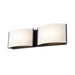DVI Canada - LED Vanity - Vanguard Cct - Ebony w/Half Opal Glass- Union Lighting Luminaires Decor