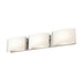 DVI Canada - LED Vanity - Vanguard Cct - Chrome w/Half Opal Glass- Union Lighting Luminaires Decor