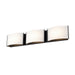 DVI Canada - LED Vanity - Vanguard Cct - Ebony w/Half Opal Glass- Union Lighting Luminaires Decor