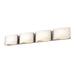 DVI Canada - LED Vanity - Vanguard Cct - Satin Nickel w/Half Opal Glass- Union Lighting Luminaires Decor