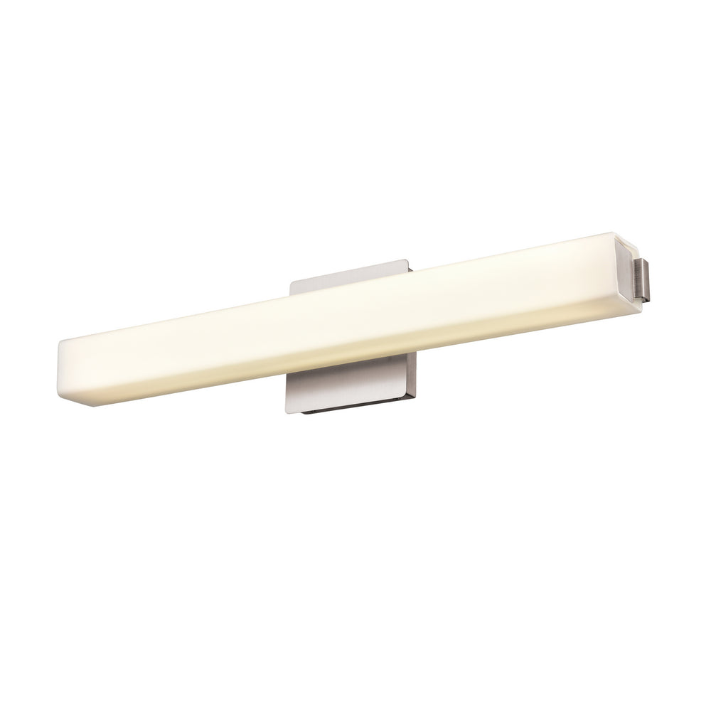 DVI Canada - LED Vanity - Venture Cct - Buffed Nickel w/Half Opal Glass- Union Lighting Luminaires Decor