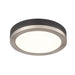 DVI Canada - LED Flush Mount - Temagami Cct - Satin Nickel And Graphite- Union Lighting Luminaires Decor