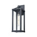 DVI Canada - One Light Wall Sconce - Nipigon Outdoor - Black w/Clear Glass- Union Lighting Luminaires Decor