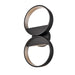 DVI Canada - LED Wall Sconce - Miranda Led Outdoor - Black And Stainless Steel- Union Lighting Luminaires Decor